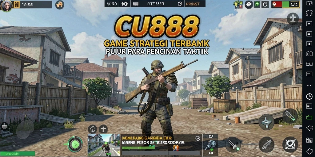 Tangkapan layar gameplay CU888 menampilkan aksi strategi yang mendebarkan.