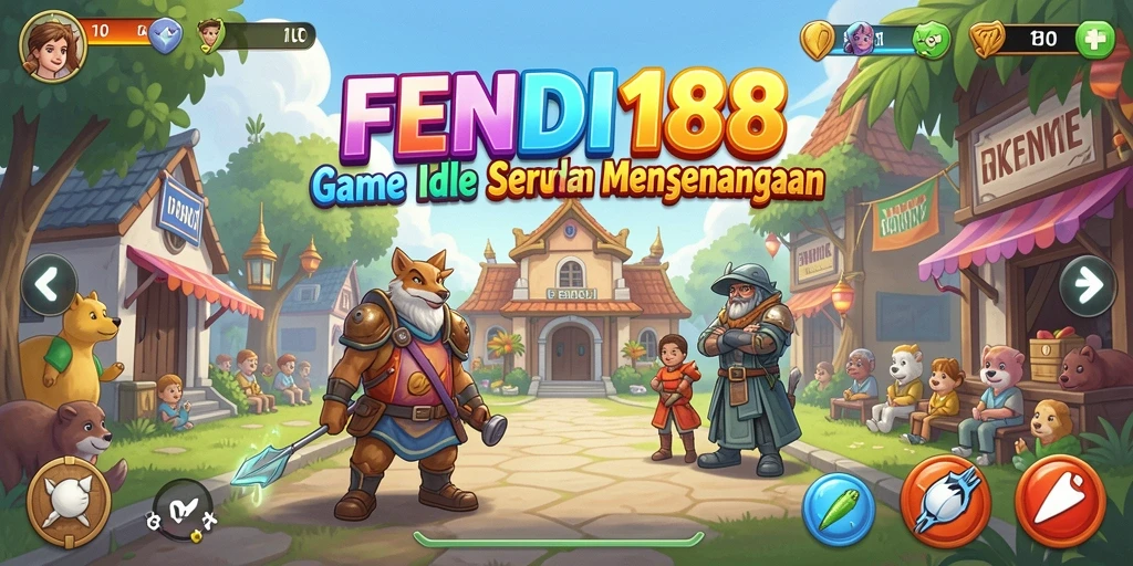 Tampilan gameplay FENDI188 yang menarik dengan elemen Idle.