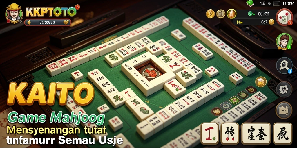Screenshot KPKTOTO menampilkan gameplay Mahjong yang seru dan menantang.