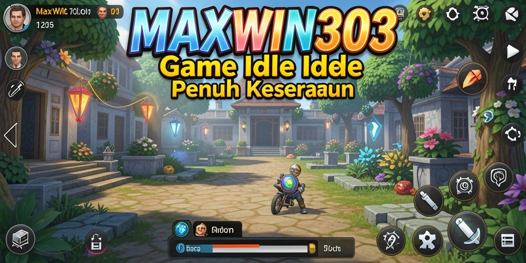 Screenshot gameplay MAXWIN303 yang menunjukkan aksi seru dalam permainan Idle.