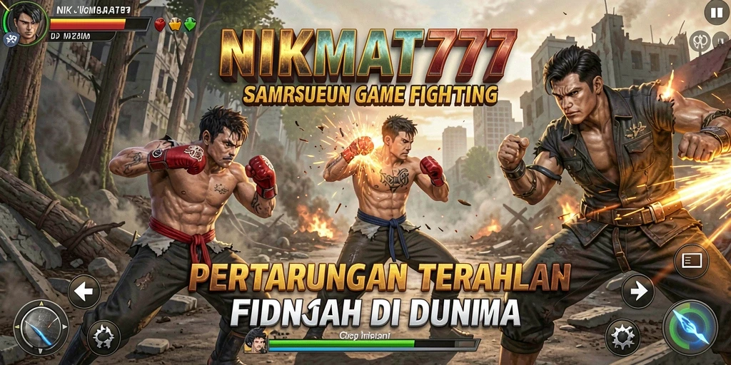 Gameplay NIKMAT777 yang mendebarkan dan penuh aksi dalam pertarungan.