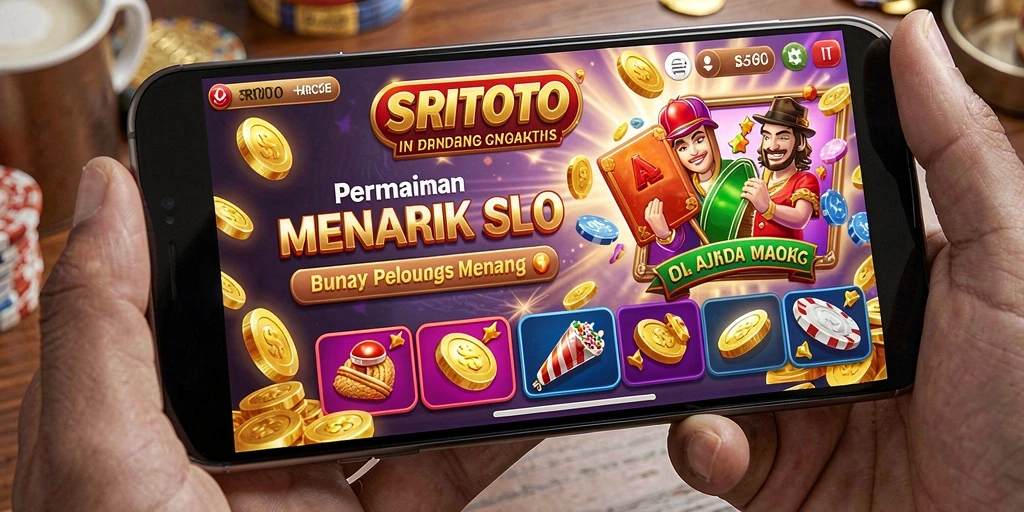 Tampilan gameplay SRITOTO yang seru dan mendebarkan.